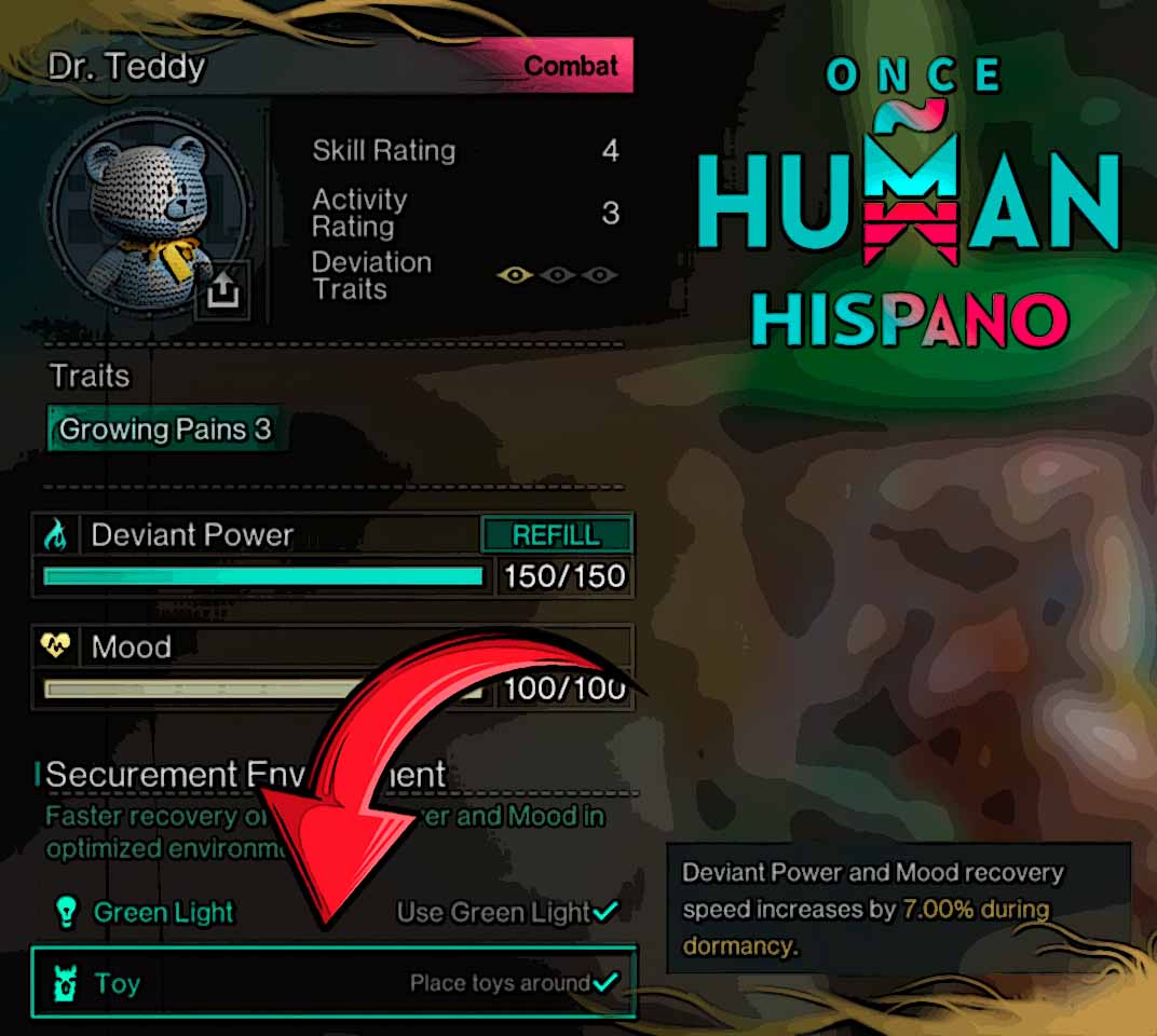 Preferencias de los Deviants en Once Human